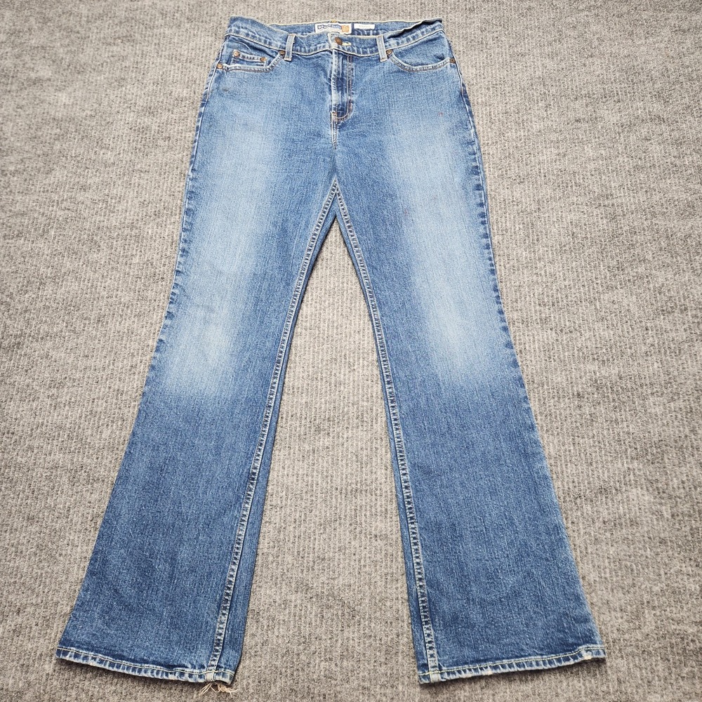VTG Old Navy Bootcut Jeans Womens 10 Blue Medium Wash Mid Rise Stretch Denim